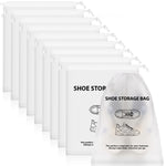 Fosmon Shoe Bags for Travel, Drawstring Shoe Bag Organizer, Travel Shoe Bags for Packing in Suitcase Gym Travelling, Waterproof Shoe Travel Bag