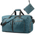 Fosmon Foldable 65L Duffle Bag with Shoes Compartment for Travel and Gym