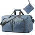 Fosmon Foldable 65L Duffle Bag with Shoes Compartment for Travel and Gym