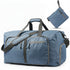 Fosmon Foldable 65L Duffle Bag with Shoes Compartment for Travel and Gym