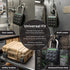 Fosmon Digital Combination Padlock, IP67 Waterproof 6-Digit Keypad Locker Lock for Gym, School, Gates and Sheds