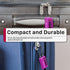 Fosmon TSA Approved Luggage Cable Lock, 4-Digit Combination & Open Indicator