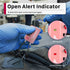 Fosmon TSA Approved Luggage Cable Lock, 4-Digit Combination & Open Indicator