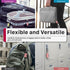 Fosmon TSA Approved Luggage Cable Lock, 4-Digit Combination & Open Indicator