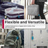 Fosmon TSA Approved Luggage Cable Lock, 4-Digit Combination & Open Indicator