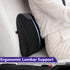 Fosmon Ergonomic Massaging Memory Foam Lumbar Support Pillow