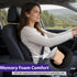 Fosmon Ergonomic Massaging Memory Foam Lumbar Support Pillow