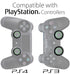 Silicone Thumb Grip Caps for PS5, PS4, PS3, Xbox Series S, Xbox Series X, Xbox One S/X, Xbox 360, Wii U Controller, and Wii Nunchuk