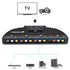 4-Way Audio Video AV RCA Composite Switch Selector Box Splitter Combiner with S-Video