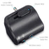 Headset Audio Adapter with Volume and Mute Controls for PS4 DualShock Controller
