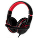 3.5mm Over the Ear Gaming Headset with Microphone and Audio Controls for PS4, Smartphones, and Tablets