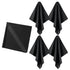 Fosmon Microfiber Cleaning Cloths (4 Pack), 16 x 16 inch Extra Large Dust Rag Towels for LCD Screen, Digital Video Camera Lens, Laptop, HDTV, PC, Monitor Screen, Smartphones, Tablet, and More