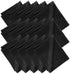Fosmon Microfiber Cleaning Cloth - 6 x 7 inches - Black- 15 Pack