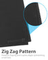 Fosmon Microfiber Cleaning Cloth - 6 x 7 inches - Black- 15 Pack