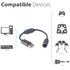 Dongle USB Breakaway Cables for Xbox 360 Wired Controllers