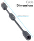 Dongle USB Breakaway Cables for Xbox 360 Wired Controllers
