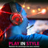 Gaming 3.5mm+USB LED Stereo Headset with Microphone and Audio Controls Black w/ Red LED