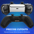 Fosmon Controller Skin and Thumb Grips for PS5 DualSense Controller