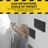 Fosmon Garage Wall Car Door Protector - Black - 2 Pack (400x150x20MM)
