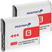 Fosmon (2 Packs High Capacity 1400 mAh Replacement Battery for Sony NP-FG1 NP-BG1 and Sony Cyber-Shot DSC H50, H10, W120, W170, W300 Digital Cameras and More