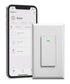BRAUMM Single-Pole Smart Light Switch, Works with Alexa and Google Assistant Voice Control
