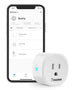 BRAUMM [ETL Listed] AC120V/60Hz 10A Wi-Fi Smart Plug - White