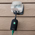 BRAUMM [ETL Listed] 125VAC/15A Outdoor Wi-Fi Smart US 1-Outlet - Black (Supports Alexa and Google Home)