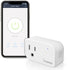 BRAUMM [ETL Listed] AC120V/60Hz 10A Wi-Fi Smart Plug - White (Supports Alexa and Google Home) Model P12