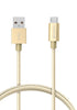 3ft Micro USB Sync and Charge Cable - Gold