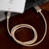 3ft Micro USB Sync and Charge Cable - Gold