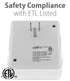 24-hour Dual Outlet 15 Amp AC Mechanical Outlet Timer
