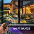 Fosmon WavePoint Wireless Remote Control Outdoor Electrical Outlet Switch Weatherproof Heavy Duty 3-Prong Plug-in ETL Listed (Battery Included) 1 Pack