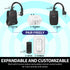 WavePoint [ETL Listed] 125V/15A 30M Outdoor Wireless Remote Control US Outlet - Black