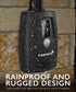 Outdoor Countdown Timer w/ Photocell function,Remote Control, and 2 US Socket Outlets – Black