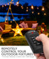 Outdoor Countdown Timer w/ Photocell function,Remote Control, and 2 US Socket Outlets – Black
