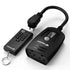 Outdoor Countdown Timer w/ Photocell function,Remote Control, and 2 US Socket Outlets – Black