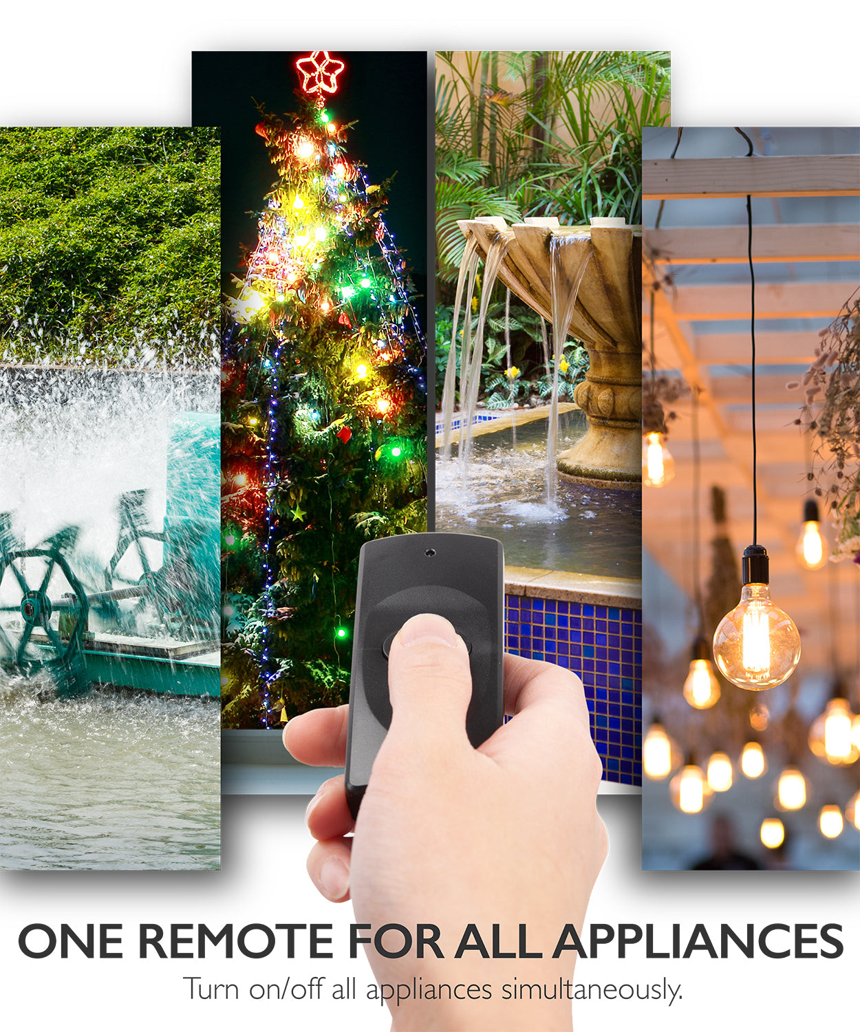Fosmon WavePoint Outdoor Wireless Remote Control – Compatible with C ...