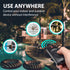 WavePoint [ETL Listed] 125V/15A 25M Outdoor Wireless Remote Control US 2 Outlet Black