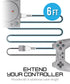 Remote Control Extension Cable for PlayStation Classic 6ft Grey