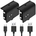1000mAh Rechargeable Battery Pack w/ Micro USB Charging Port for C 10659 & C 10709 Black