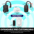 WavePoint [ETL Listed] 125V/15A 30M Outdoor Wireless Remote Control US Outlet - Black