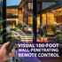 Fosmon Outdoor Wireless Remote Control Outlet, Heavy Duty Waterproof Electrical Plug-in Light Switch, 3-Prong, 100ft Range, Grounded, 3 Receivers, 1 Remote - UL Listed