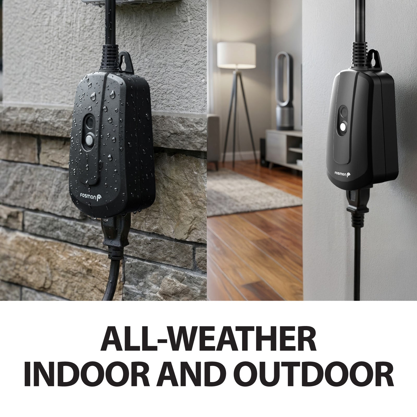 Remote Control Outdoor Fosmon Wireless Remote Control Outlet Kit β UL-Listed 13A 125V, 3 ...