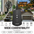 Fosmon Outdoor Wireless Remote Control Outlet, Heavy Duty Waterproof Electrical Plug-in Light Switch, 3-Prong, 100ft Range, Grounded, 3 Receivers, 1 Remote - UL Listed