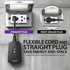 Fosmon Outdoor Wireless Remote Control Outlet, Heavy Duty Waterproof Electrical Plug-in Light Switch, 3-Prong, 100ft Range, Grounded, 3 Receivers, 1 Remote - UL Listed