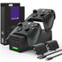 Dual 2 Controller Charger Compatible with Xbox Series X / Series S Controllers (Not For Xbox One 2016/2017), (Two Slots) High Speed Docking Charging Station with 2 Rechargeable Battery