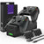 Dual 2 Controller Charger Compatible with Xbox Series X / Series S Controllers (Not For Xbox One 2016/2017), (Two Slots) High Speed Docking Charging Station with 2 Rechargeable Battery