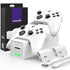 Dual 2 Controller Charger Compatible with Xbox Series X / Series S Controllers (Not For Xbox One 2016/2017), (Two Slots) High Speed Docking Charging Station with 2 Rechargeable Battery