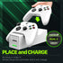 Dual 2 Controller Charger Compatible with Xbox Series X / Series S Controllers (Not For Xbox One 2016/2017), (Two Slots) High Speed Docking Charging Station with 2 Rechargeable Battery