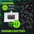 Dual 2 Controller Charger Compatible with Xbox Series X / Series S Controllers (Not For Xbox One 2016/2017), (Two Slots) High Speed Docking Charging Station with 2 Rechargeable Battery